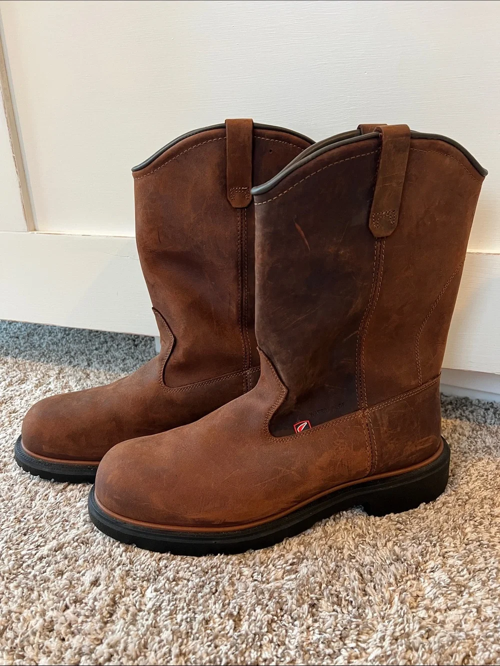 NWOT Red Wing Men's DynaForce 11-inch Waterproof Safety Toe Pull-On Boot Size 12